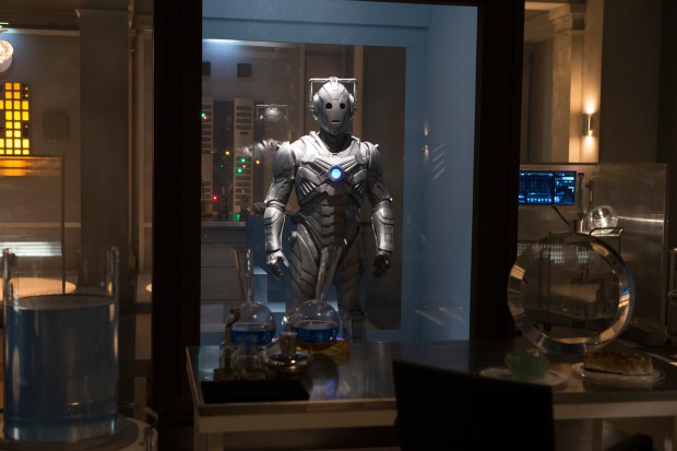 Picture shows: Cyberman
