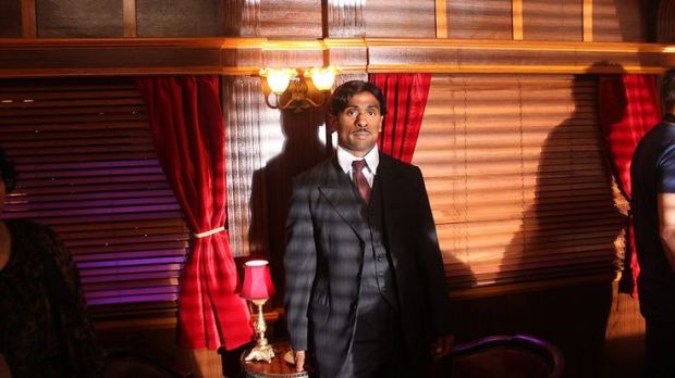 Doctor Who_Series 8_Episode 8_Mummy on the Orient Express_BTS_Behind the Scenes of the Shoot (5)