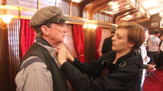 Doctor Who_Series 8_Episode 8_Mummy on the Orient Express_BTS_Behind the Scenes of the Shoot (6)