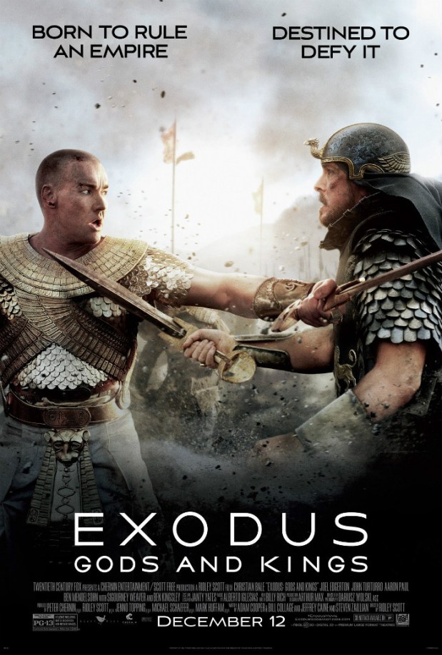 Exodus_Gods and Kings_Poster_Christian Bale and Joel Edgerton