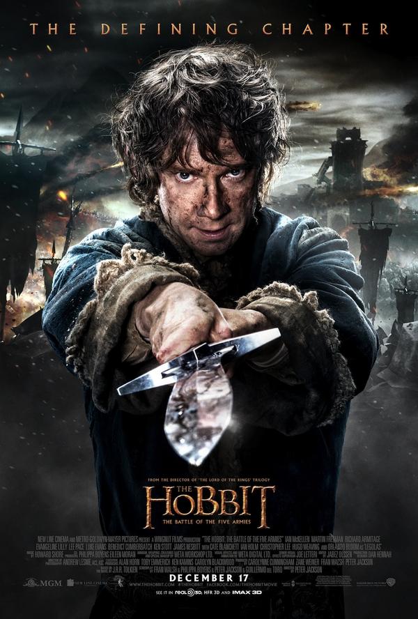 The Hobbit_The Battle of the Five Armies_Character Poster_Bilbo