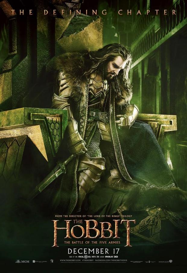 The Hobbit_The Battle of the Five Armies_Poster_Thorin