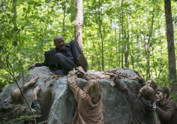Gabriel Stokes (Seth Gilliam) in Episode 2 Photo by Gene Page/AMC