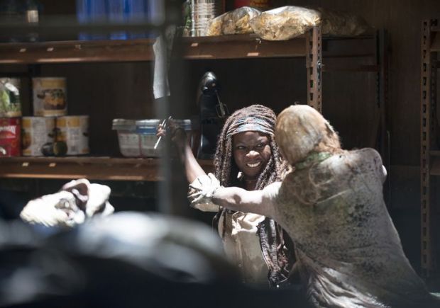 Michonne (Danai Gurira) in Episode 2 Photo by Gene Page/AMC