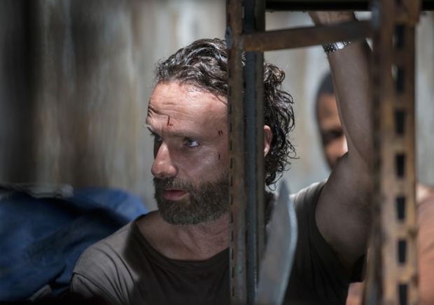 Rick Grimes (Andrew Lincoln) in Episode 2 Photo by Gene Page/AMC