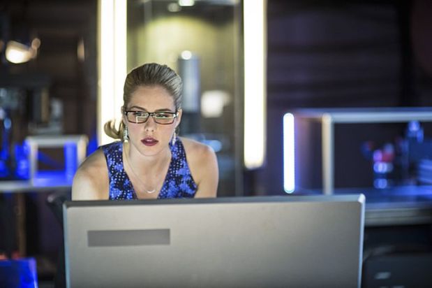 Arrow -- "Guilty" -- Image AR306a_0071b -- Pictured: Emily Bett Rickards as Felicity Smoak -- Photo: Ed Araquel/The CW -- é 2014 The CW Network, LLC. All Rights Reserved.