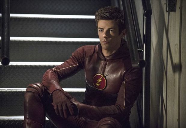 Arrow -- "The Brave and the Bold" Pictured (L-R): Grant Gustin as The Flash -- Photo: Cate Cameron/The CW -- ÃÂ© 2014 The CW Network, LLC. All Rights Reserved.