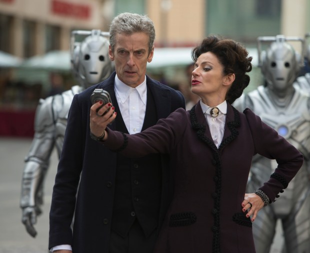 Doctor Who – Series 8 Episode 12 – Death in Heaven – MICHELLE GOMEZ as Missy, PETER CAPALDI as The Doctor – (c) BBC – Photo Adrian Rogers