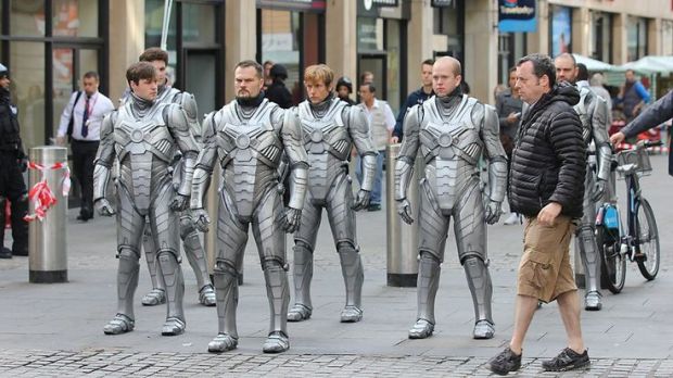 The Cybermen are put through their paces…