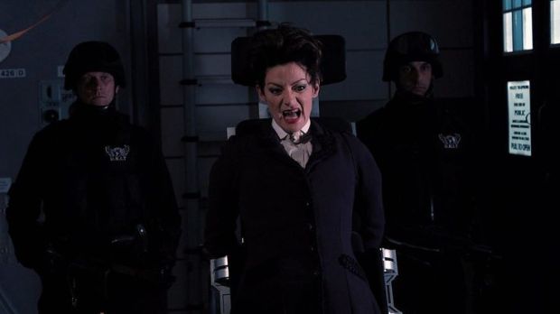 Missy - the Master regenerated into female form.