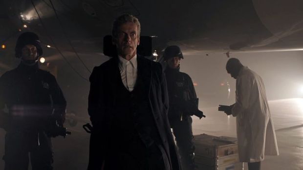The Doctor finds himself handcuffed due to UNIT protocols.