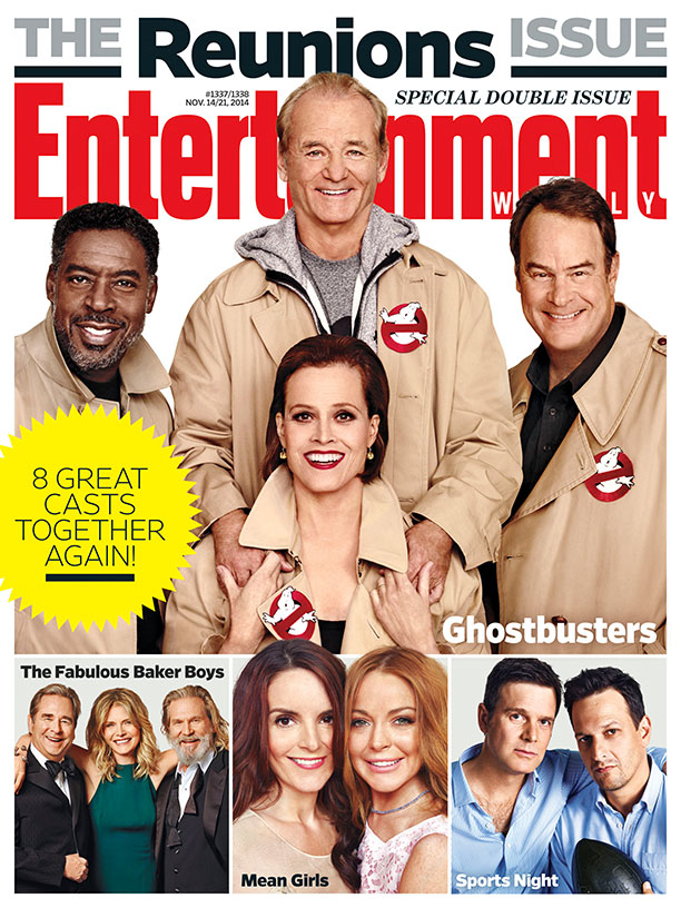 Entertainment Weekly Reunions_Ghostbusters