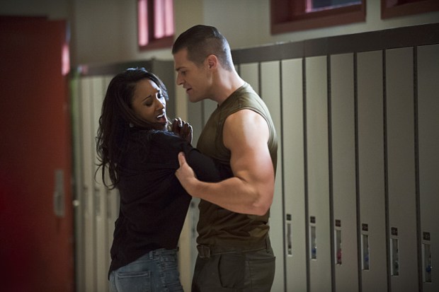 The Flash -- "The Flash is Born" Pictured (L-R): Candice Patton as Iris West  and Greg Finley as Tony Woodward -- Photo: Cate Cameron/The CW -- ÃÂ© 2014 The CW Network, LLC. All rights reserved.