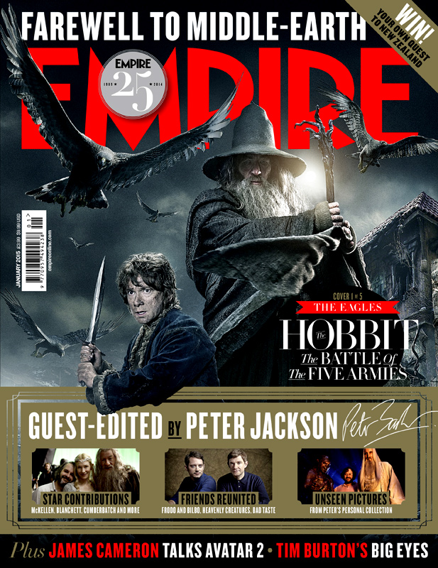 The Hobbit_The Battle of the Five Armies_Empire Magazine Cover_Gandalf and Bilbo