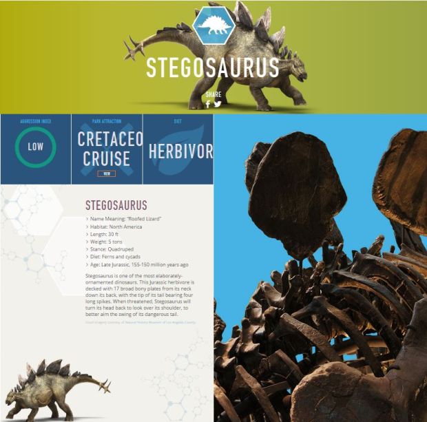 Jurassic World_Stegosaurus