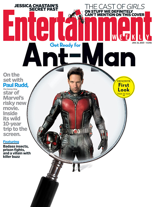 Ant-Man_Entertainment Weekly Cover