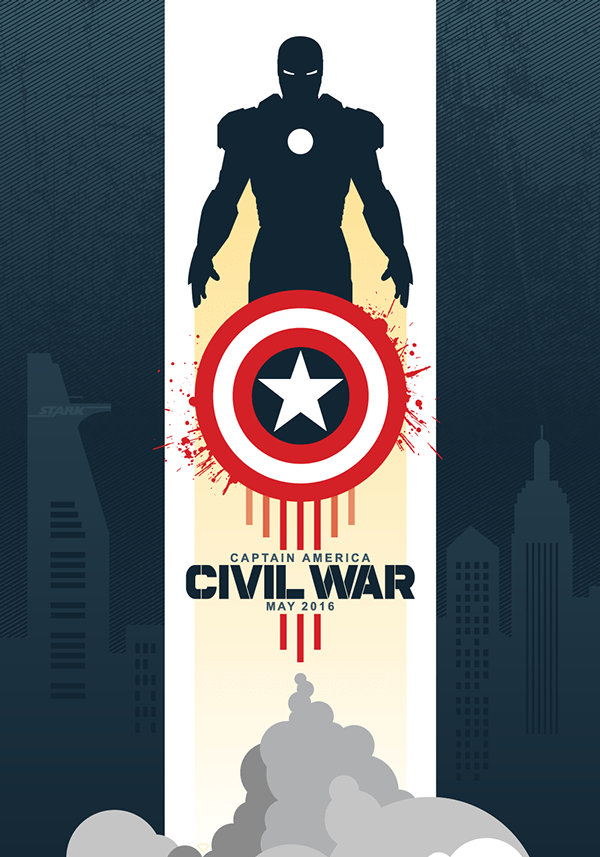 Captain America_Civil War by Icons and Superheroe_Maxime Crouzet