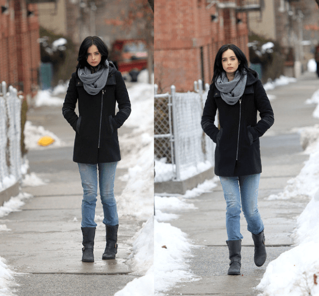 A.K.A. Jessica Jones_Set Photo_Krysten Ritter