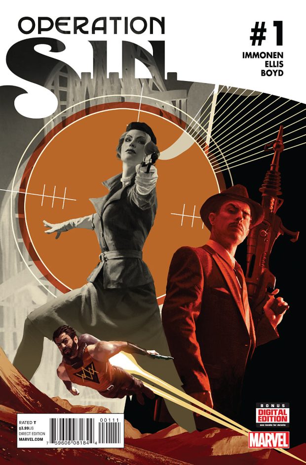 Comic_Agent Carter_OPERATION S.I.N. #1