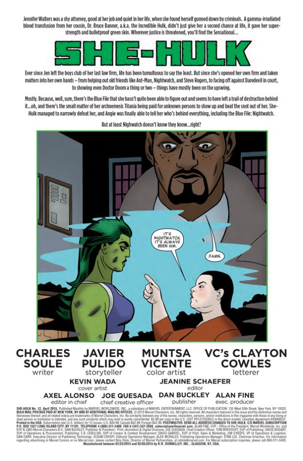 Comics_SHE-HULK #12_Credits