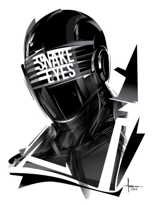 Snake Eyes "Good Guys Wear Black"