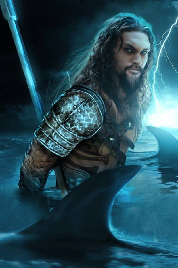 Jason Momoa as Aquaman by BossLogic