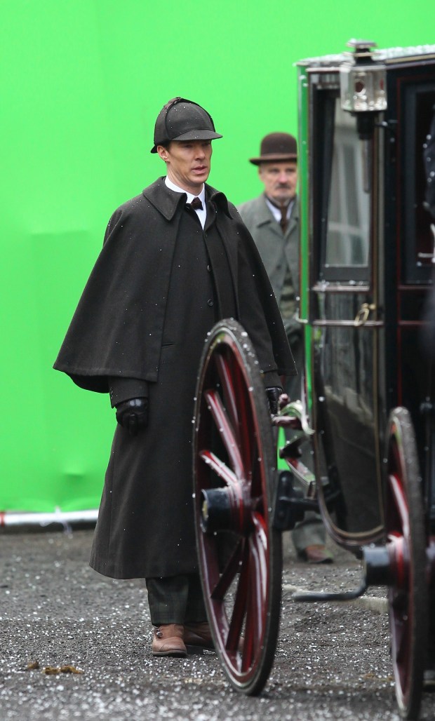 Filming for the 'Sherlock' christmas special