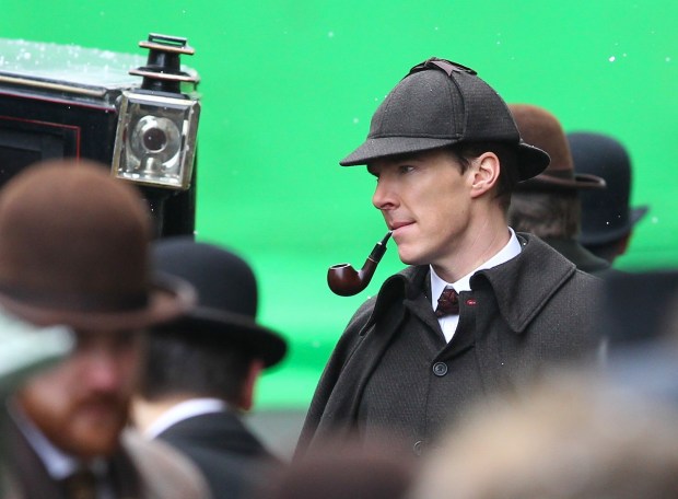 Filming for the 'Sherlock' christmas special