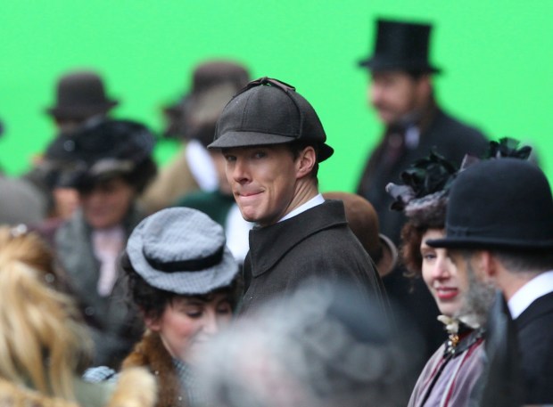 Filming for the 'Sherlock' christmas special