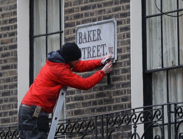 Filming for the 'Sherlock' christmas special