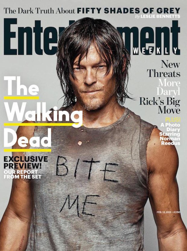 The Walking Dead_Entertainment Weekly_Cover_Norman Reedus