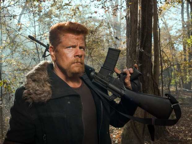 Michael Cudlitz as Abraham - The Walking Dead _ Season 5B, Fog Gallery - Photo Credit: Ben Leuner/AMC