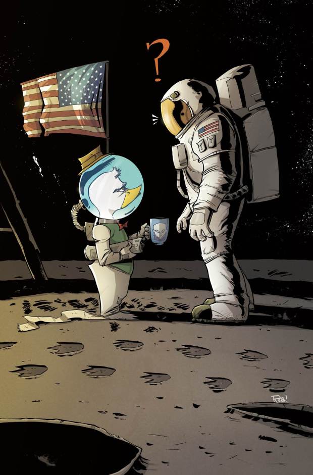 Rocket Raccoon #10 - WTD Variant Cover by Rob Guillory