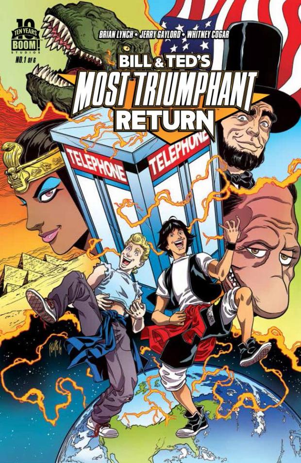 BILL & TED’S MOST TRIUMPHANT RETURN #1_Cover