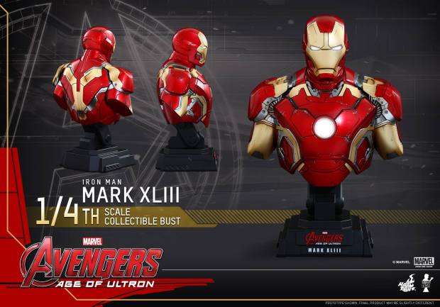 Hot-Toys-Iron-Man-Mark-43-quarter-scale-bust-Age-of-Ultron