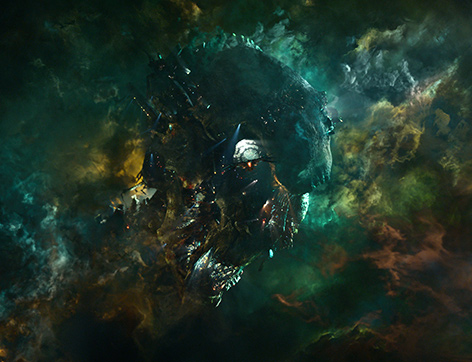 Framestore's concept art for Knowhere