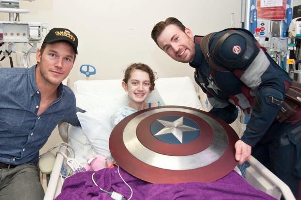 Seattle Children's Hospital_Chris Evans and Chris Pratt7