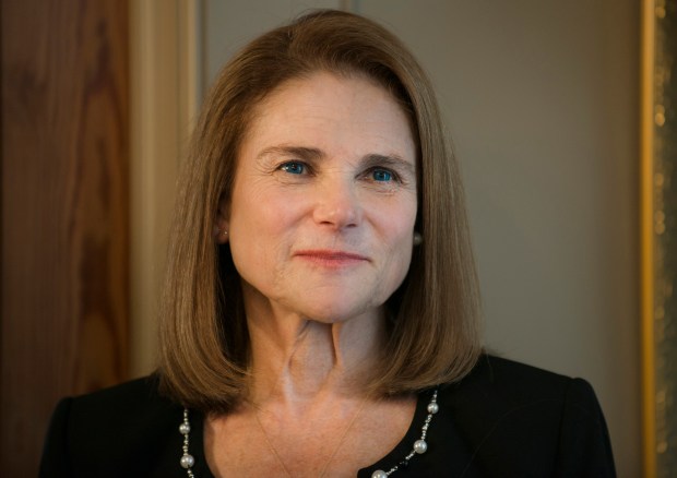 Tovah Feldshuh as Deanna - The Walking Dead _ Season 5, Episode 13 - Photo Credit: Gene Page/AMC