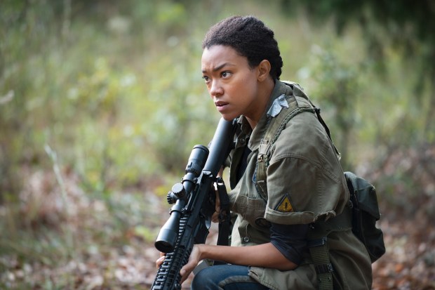 Sonequa Martin-Green as Sasha - The Walking Dead _ Season 5, Episode 13 - Photo Credit: Gene Page/AMC