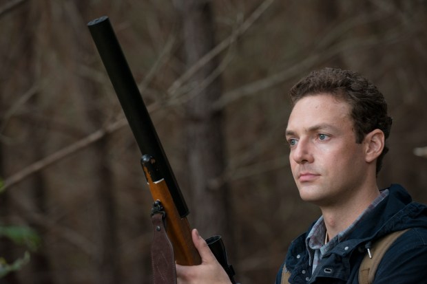 Ross Marquand as Aaron - The Walking Dead _ Season 5, Episode 13 - Photo Credit: Gene Page/AMC