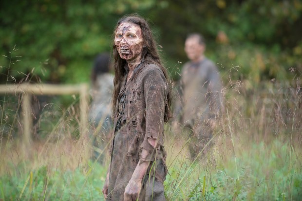 Walker - The Walking Dead _ Season 5, Episode 13 _ BTS - Photo Credit: Gene Page/AMC