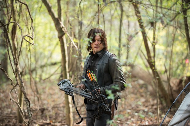 Norman Reedus as Daryl Dixon - The Walking Dead _ Season 5, Episode 15 - Photo Credit: Gene Page/AMC