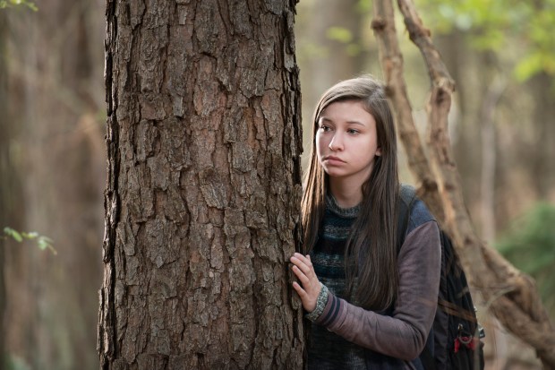 Katelyn Nacon as Enid - The Walking Dead _ Season 5, Episode 15 - Photo Credit: Gene Page/AMC