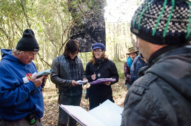 Norman Reedus - The Walking Dead _ Season 5, Episode 15 _ BTS - Photo Credit: Gene Page/AMC