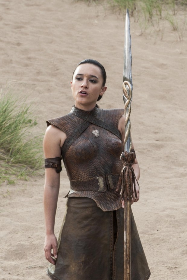 Keisha Castle-Hughes as Obara Sand Photographer: Helen Sloan/courtesy HBO