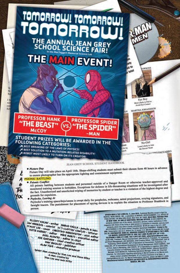 SPIDER-MAN AND THE X-MEN #5_1