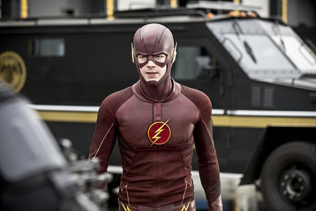 The Flash -- "Grodd Lives" -- Image FLA121A_0079b -- Pictured: Grant Gustin as The Flash -- Photo: Cate Cameron/The CW -- ÃÂ© 2015 The CW Network, LLC. All rights reserved.