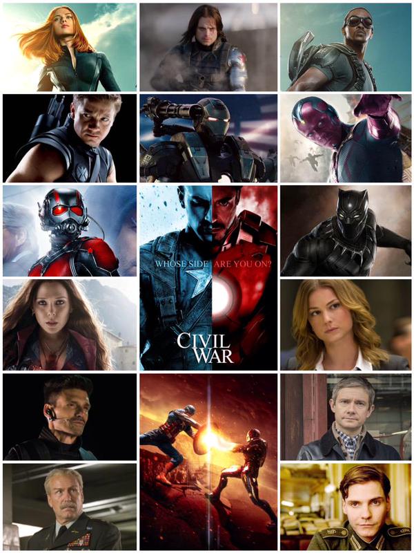 Captain America_Civil War_Cast