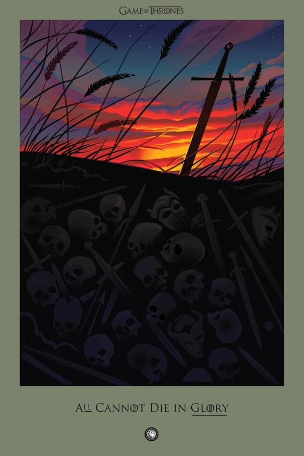 Game of Thrones_S5E05_Kill the Boy_Beautiful Death Poster