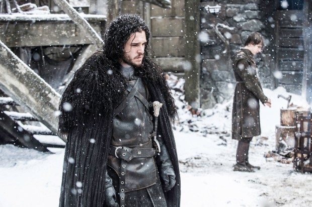 Pictured: Kit Harington as Jon Snow. Photographer: Helen Sloan/HBO